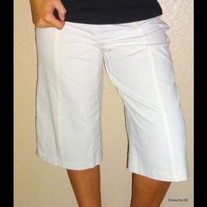 Worthington Petite culottes crop career pants